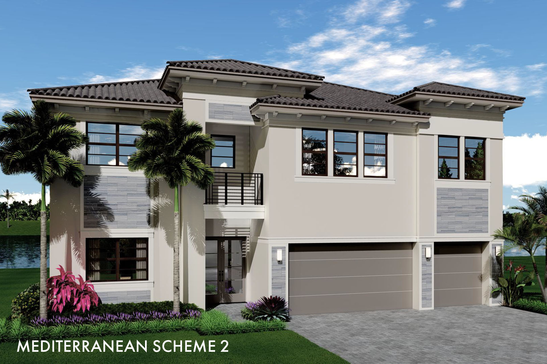 2 Story Mediterranean Scheme #2